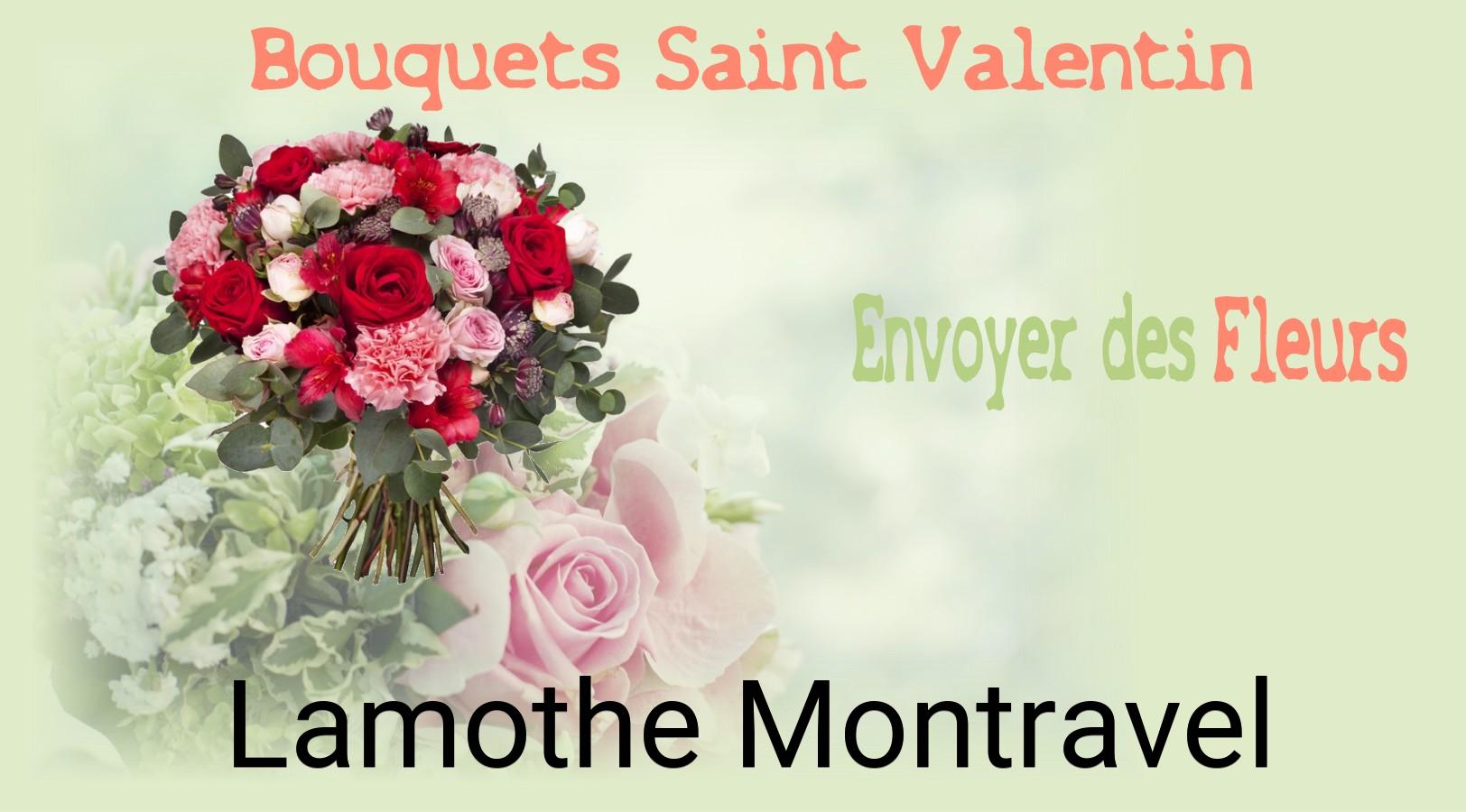 Roses de Saint-Valentin livrées à Lamothe-Montravel